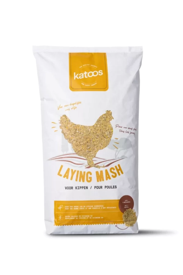 katoos laying mash voor legkippen 18 kg