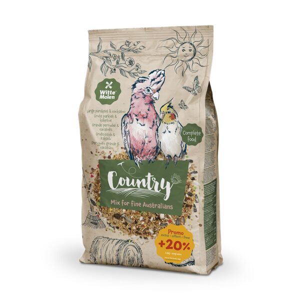Country grote parkiet & kaketoe