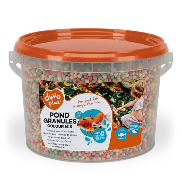 Vijverkorrels kleurmix 5L