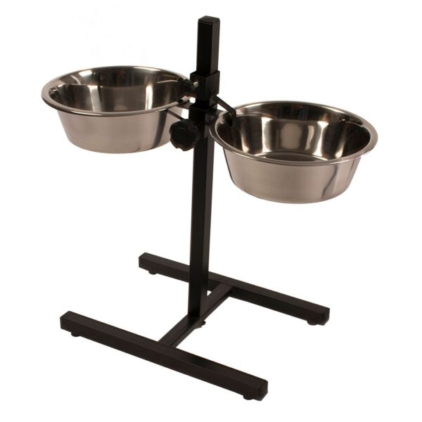 Twin feeder h-stander + kommen XXL