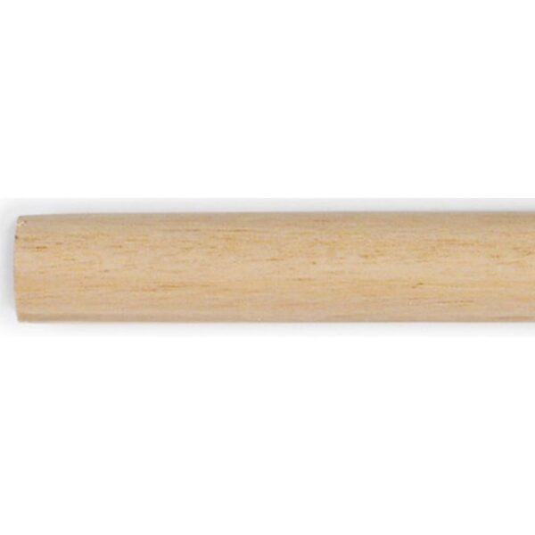 ZITSTOK HOUT 12MM RAMIN 130CM