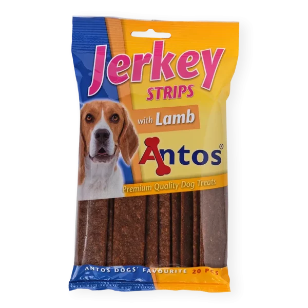 Jerkey Strips Lam 20 stuks