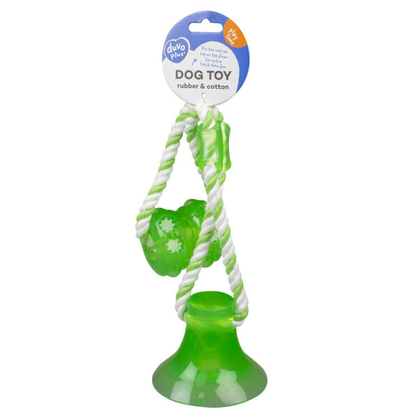 Tug `n chew toy Groen